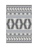 Image of product: Écharpe plaid en coton intarsia