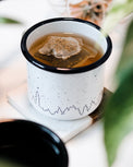 Image of product: Tasse de camping en émail noir Juniper