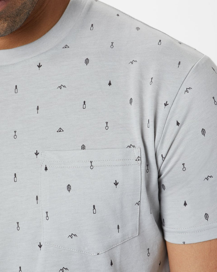 Image of product: T-shirt classique Tree Print homme