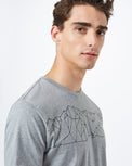 Image of product: T-shirt classique Geo Mountain pour hommes