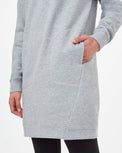 Image of product: Robe en molleton avec col ras du cou pour femmes