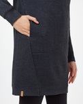 Image of product: Robe en molleton avec col ras du cou pour femmes