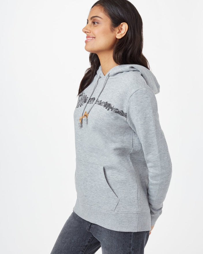 Image of product: Sweat à capuche classique Mountainscape pour femmes