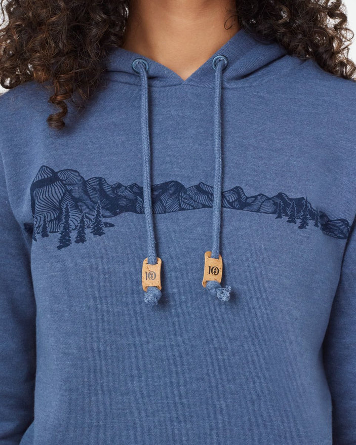 Image of product: Sweat à capuche classique Mountainscape pour femmes