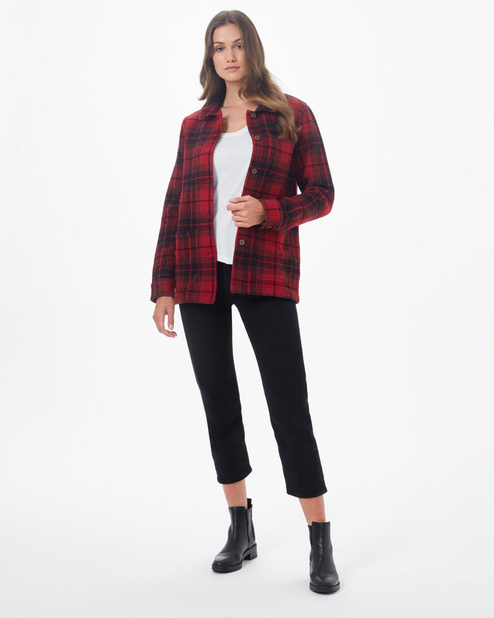 Image of product: Veste fonctionnelle en flanelle pour femmes