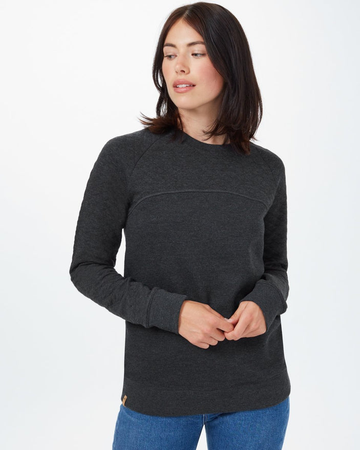 Image of product: Sweat matelassé à col ras-du-cou Tulita