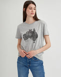 Image of product: T-shirt Australia Woodgrain femme