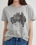 Image of product: T-shirt Australia Woodgrain femme