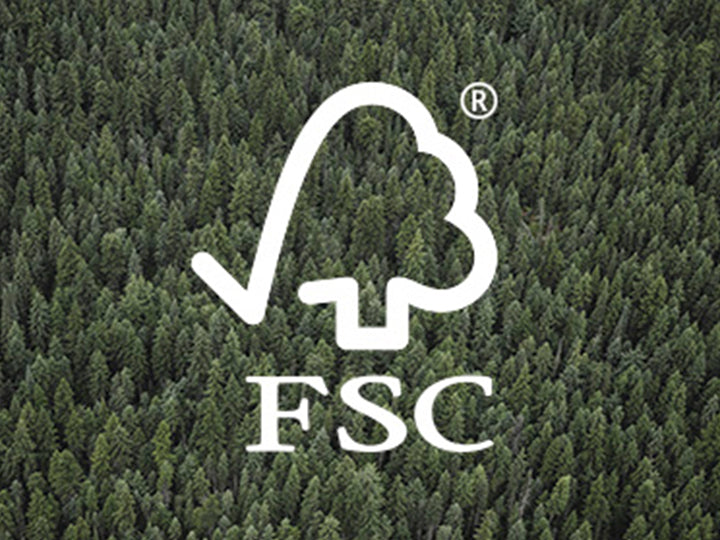Forest Stewardship Council certified logo.